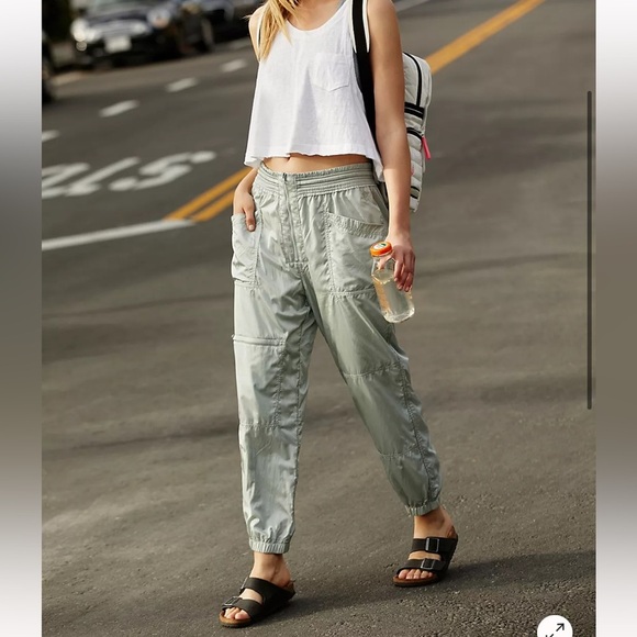 FP Movement Tell Me About It Jogger Swishy Pants S - Picture 1 of 6